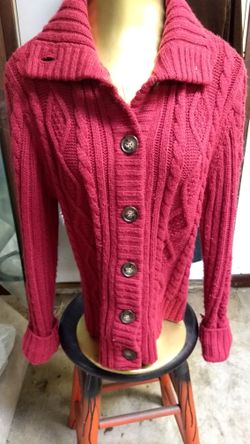 Ladies sweater coat