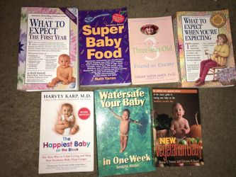 Lot of baby books