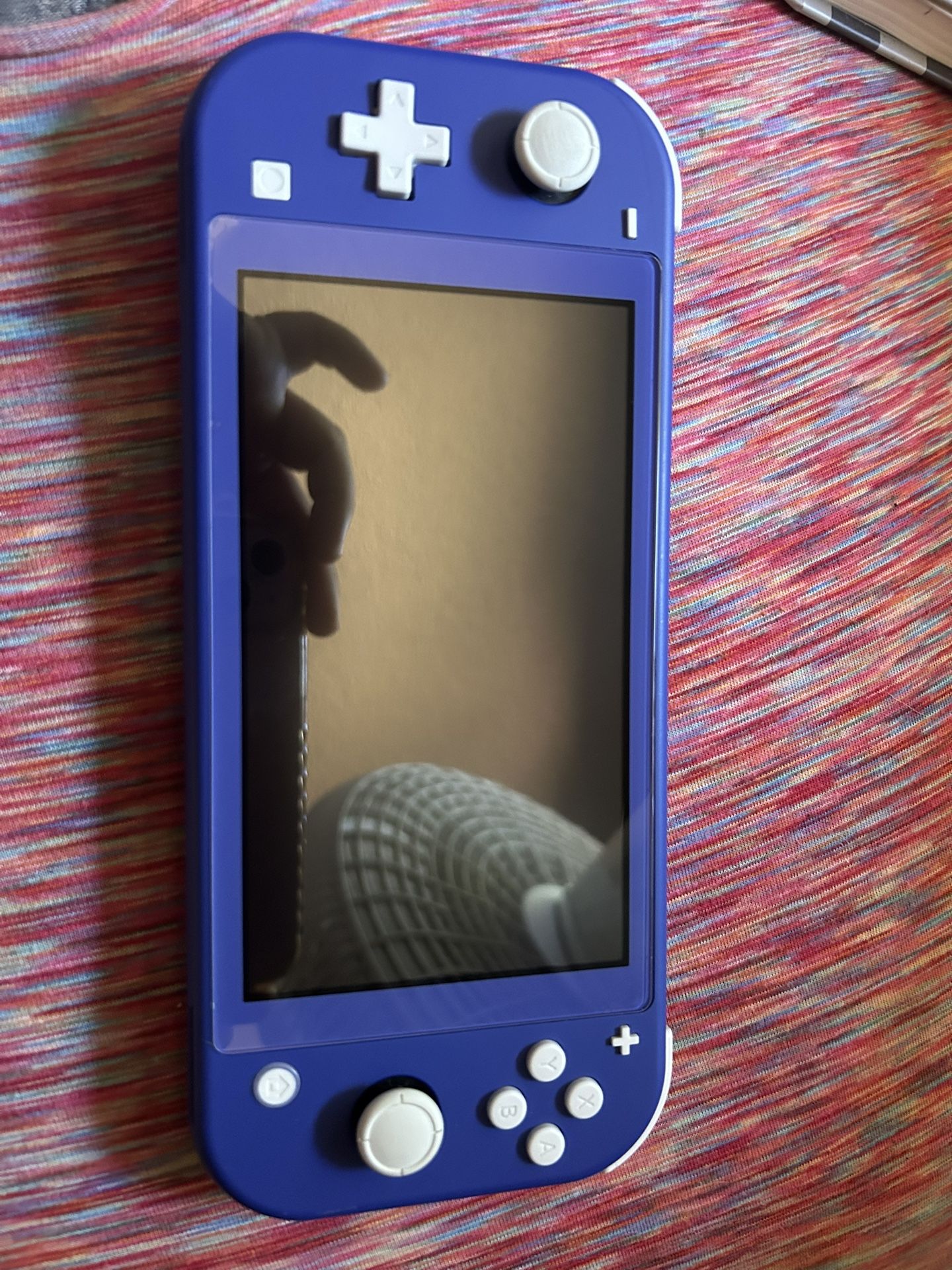 Blue Switch Lite, With Two Games