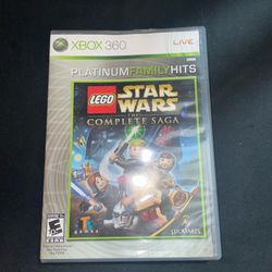 Microsoft Xbox 360 Lego Star Wars Complete Saga