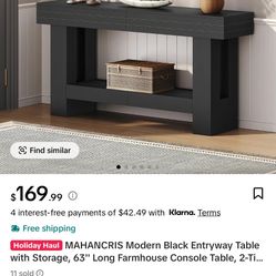 Entryway Table