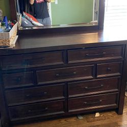 Dresser And Mirror 