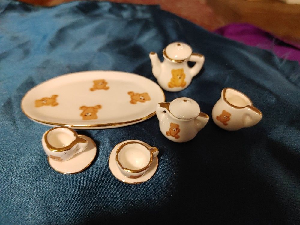 Tea set, Tiny ! Bears Decorations