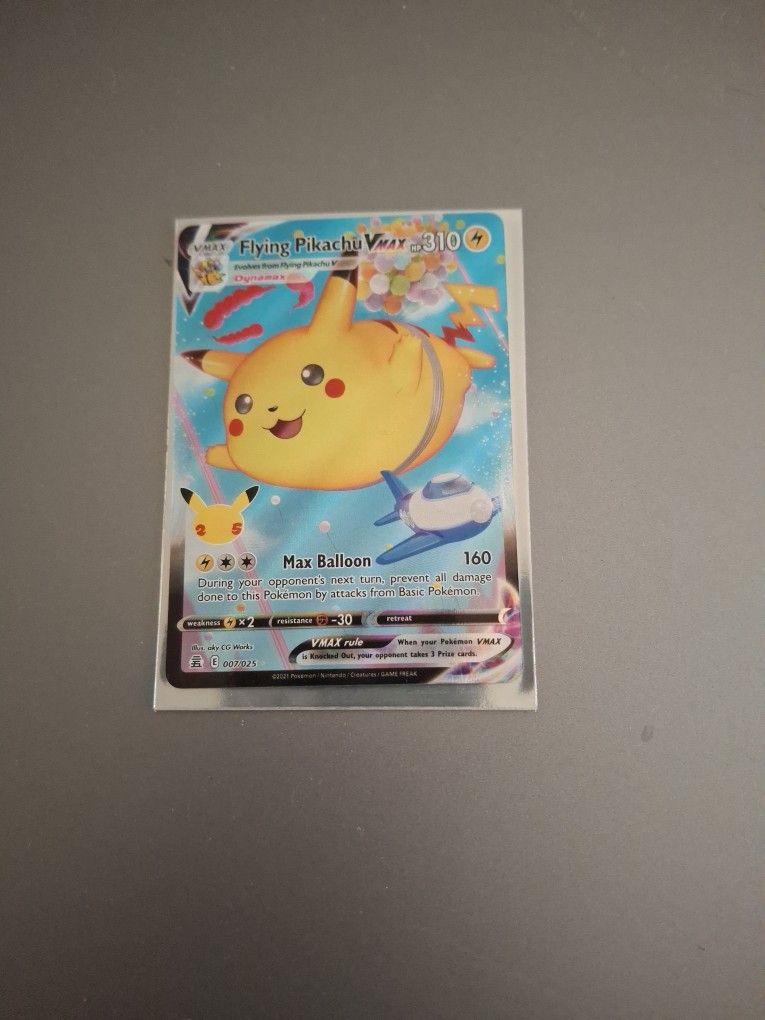 Flying Pikachu Vmax