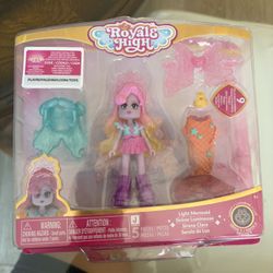 Royale High 3 inch Light Mermaid Fashion Doll - 1 Figure with 9 Fashion Accessories