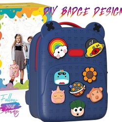 3D DIY Logo Children's toddler Backpack School Bag Waterproof Lightweight Shoulder Travel Bag for kids