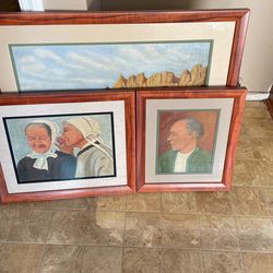 Very expensive frames for these pictures if you don’t like the pictures