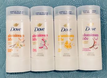 Dove Aluminum Free Deodorant Bundle