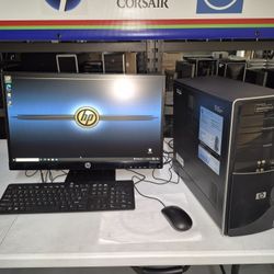 Hp Complete Computer System Setup Wi-Fi +Games ×Open Office Suite Applications 