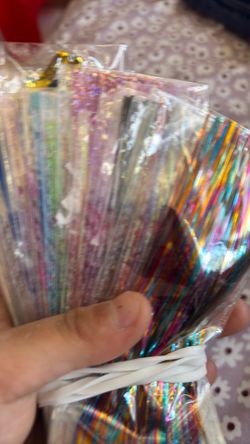 Hair tinsels