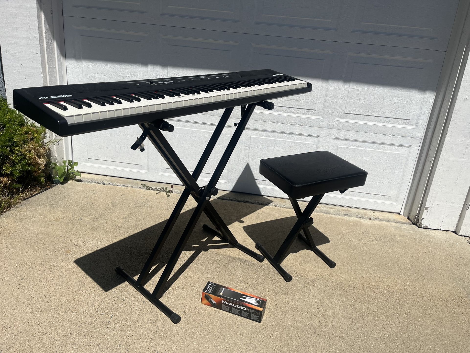 Alesis Recital 88-key Keyboard W/Accessories