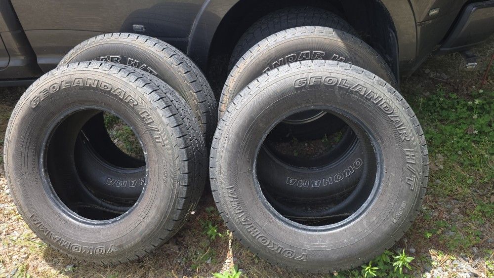 TIRES - Yokohama Geolandar H/T G056 Tires – LT275/70R18 – Set of 4