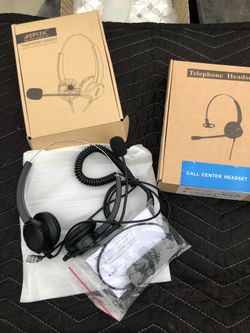 Telephone headsets