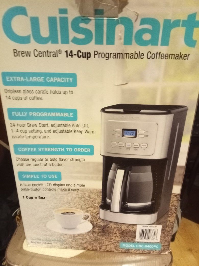 Cuisinart 14 Cup Programmable Coffee Maker