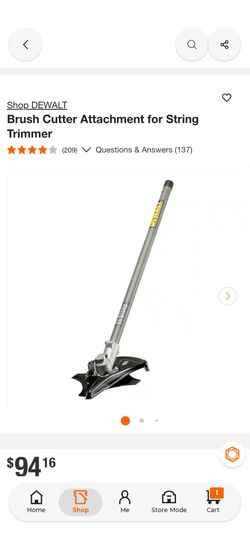 DEWALT
Brush Cutter Attachment
