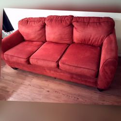 Clean comfortable couch firm sturdy great condition