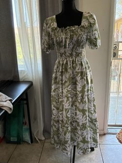 Green dress