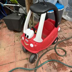 Pushing and pull toy car