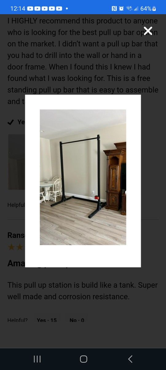 Military Pull Up Bar