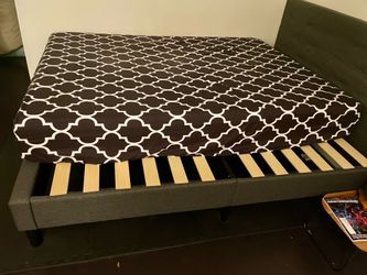 Queen Size Bed Frame & Mattress – Great Condition!