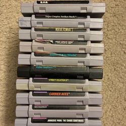 SNES Super Nintendo Games $20 each