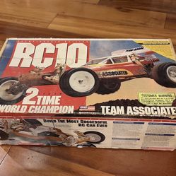Vintage 1980’s RC Team Associated RC10 #6011 CE Championship Edition BOX ONLY