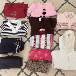 11 pieces bundle Gymboree girls clothes size 4T