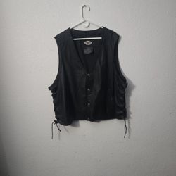 Men's Harley-Davidson Genuine Leather Vest
