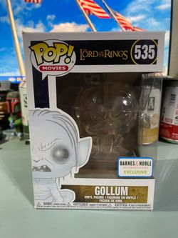 Funko Pop Movies The Lord Of The Rings #535 Invisible Gollum Barnes & Noble Exclusive