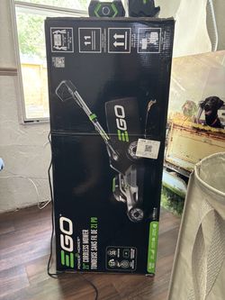 EGO 21’ Cordless Lawn Mower and Ego Blower