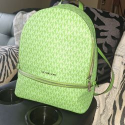 Michael Kors Green Handbag, Wallet & Shoes 