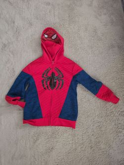 Boys spider man sweater size 7