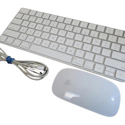 Apple Magic Keyboard 2 Wireless A1644 w/ Apple Magic Mouse 2 A1657