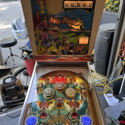 RARE refurbished Gottlieb Ship Ahoy 70's Wedgehead Pinball Machine