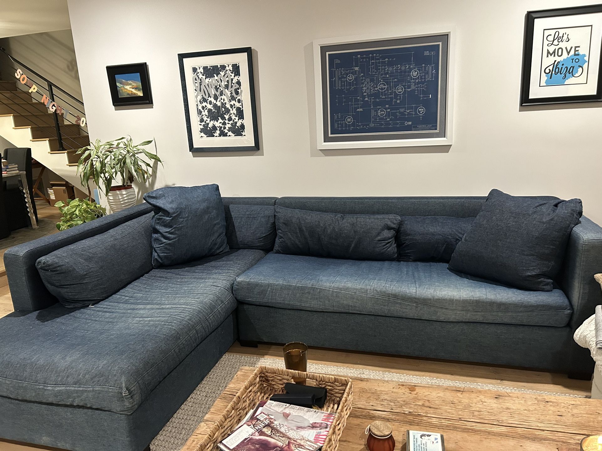 Large sectional Sofa -free