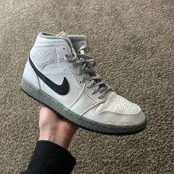 Air Jordan 1 “white Cement” No Box 