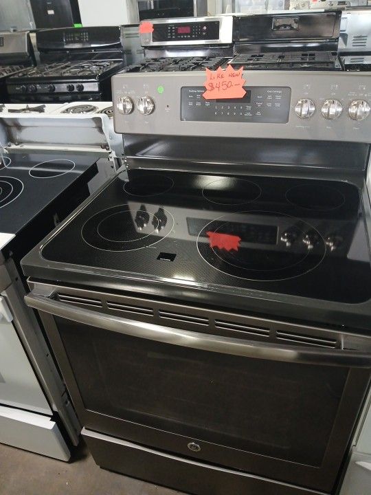 GE Glass Stove