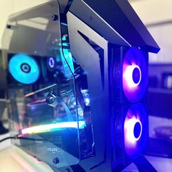 Liquid Water Cool Gaming PC Desktop Computer i9 9900k rtx 2080s 32gb ram 1tb SSD