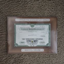 Old Stock Certificates 