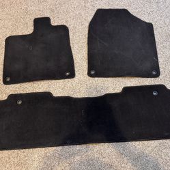 Honda Pilot Floor Mats OEM Black (2 Sets Available)