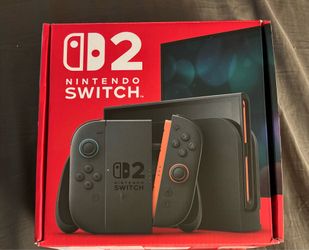 Mint Condition Nintendo Switch 2 + 2 Games