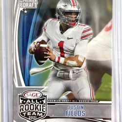 2021 Sage All-Rookie Team Justin Fields 