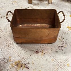 Copper Rectangular Pan