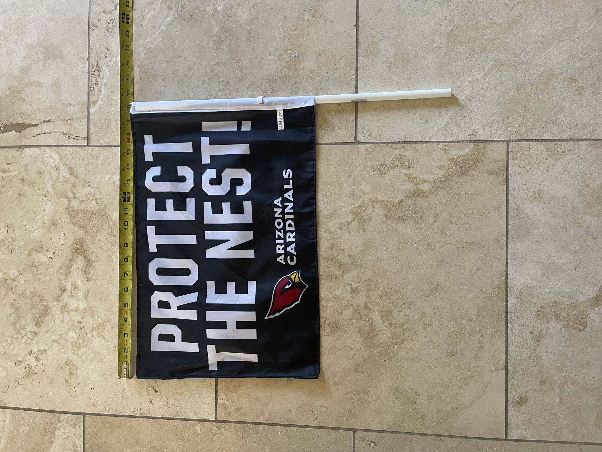 Arizona Cardinals Car Antenna Flag “Protect The Nest”