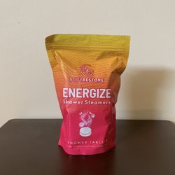 Body Restore Energize Shower Steamers-NEW   