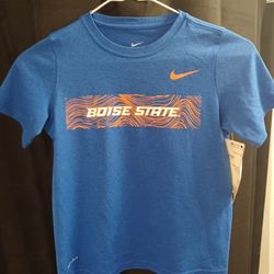 Nike Dri-Fit Boise State T-Shirt, Blue, Size S