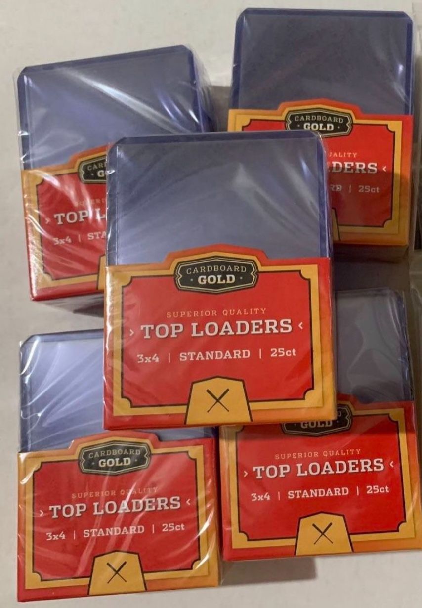 Toploaders By Cardboard Gold 25 Sleeves Per Pack Pokemon And Sports Cards