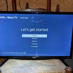 24” Onn LED Flat Screen Roku TV
