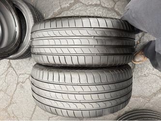 2 tires 245-45-20 Lexani $130 for both mounted and balanced