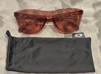 Oakley Frogskins Sunglasses Pink Transparent